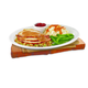 Image for article titled The Hobbit's Second Breakfast being served at Denny's is something that is happening